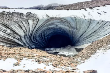 Se derrumbó la Cueva del Jimbo, uno de los principales atractivos turísticos de Ushuaia