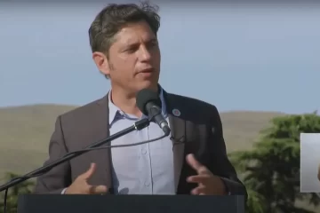 Sierra de la Ventana: Kicillof cargó contra Milei y su “fiesta para timberos y millonarios”