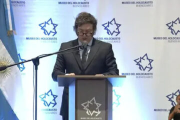Milei reiteró su defensa a Elon Musk y destacó a Trump en el acto por el Día Internacional del Holocausto Milei reiteró su defensa a Elon Musk y destacó a Trump en el acto por el Día Internacional del Holocausto