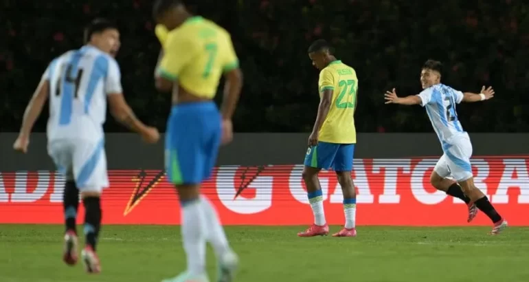 Argentina le dio una paliza histórica a Brasil Argentina le dio una paliza histórica a Brasil