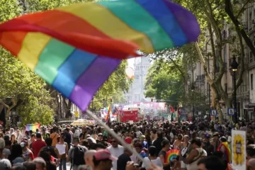 La Marcha Federal LGBT+ Antifascista se hace sentir en todo el país