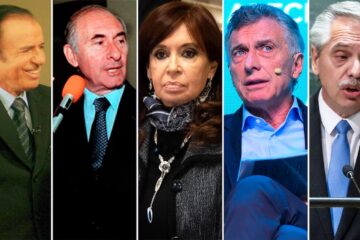 Con Alberto Fernández, cinco de los siete ex presidentes de la democracia fueron procesados por la Justicia Con Alberto Fernández, cinco de los siete ex presidentes de la democracia fueron procesados por la Justicia