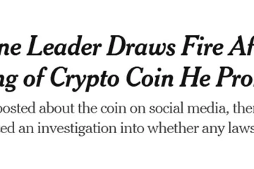 El escándalo por el token que recomendó Milei llegó a The New York Times El escándalo por el token que recomendó Milei llegó a The New York Times