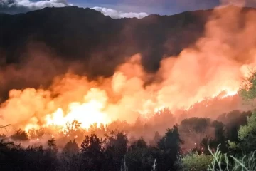 «Se está quemando todo», la desesperación del intendente de El Bolsón por el fuego descontrolado