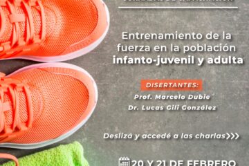 Jornadas de capacitación sobre entrenamiento de la fuerza en Carhué