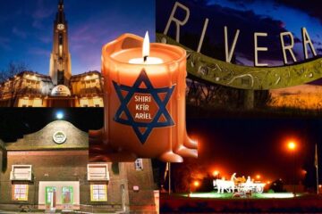 Iluminarán icónicos edificios y monumentos de Rivera y Carhué en memoria de Ariel, Kfir y Shiri Bibas, los argentinos-israelíes asesinados por Hamas