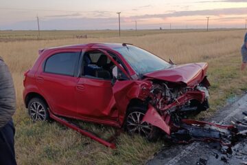 Murió la única sobreviviente del choque frontal en la Ruta 51