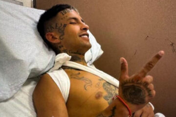 L-Gante volcó con un cuatriciclo en Pinamar y se fracturó la clavícula