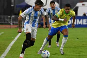 Argentina empató con Brasil y el campeón del Sudamericano se define en la última fecha