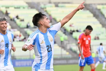 Argentina enfrenta a Uruguay por el Sudamericano Sub-20