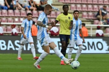La Sub 20 empató ante Ecuador y avanzó como segunda del Grupo