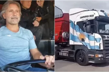 Marcos Di Palma va a Bahía con su camión lleno de la solidaridad de parte de la Provincia Marcos Di Palma va a Bahía con su camión lleno de la solidaridad de parte de la Provincia