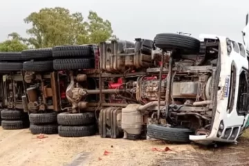 Una camionera perdió la vida en un accidente en Ruta 5 Una camionera perdió la vida en un accidente en Ruta 5