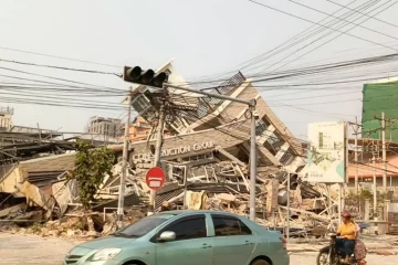 El devastador terremoto en Myanmar dejó más de 1.000 muertos