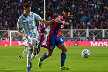 En un partidazo, Racing se durmió en el final y San Lorenzo se lo dio vuelta