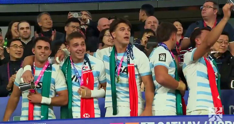 Los Pumas 7s campeones en Hong Kong Los Pumas 7s campeones en Hong Kong