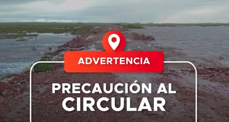 Adolfo Alsina: El clima mejora, pero recomiendan precaución en caminos anegados Adolfo Alsina: El clima mejora, pero recomiendan precaución en caminos anegados