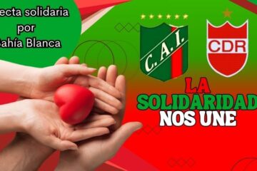 Independiente y Deportivo Rivera se unen en una colecta solidaria por Bahía Blanca