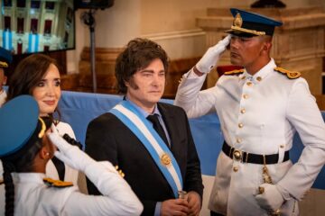 Tedeum del 25 de mayo: Milei no saludó a Jorge Macri y esquivó a Victoria Villaruel
