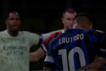 Emotivo homenaje al Papa Francisco en Inter-Milan