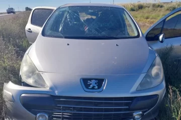 Accidente en Ruta 18: un auto volcó cerca de Doblas
