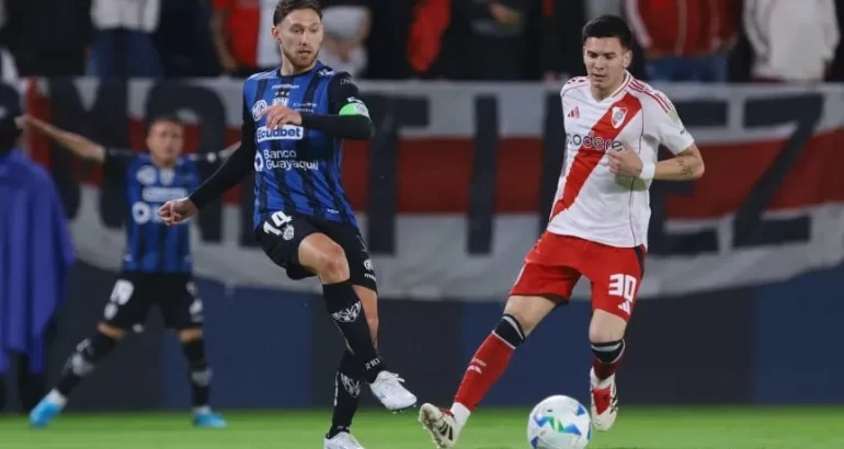 River rescató un empate ante Independiente del Valle por la Libertadores River rescató un empate ante Independiente del Valle por la Libertadores