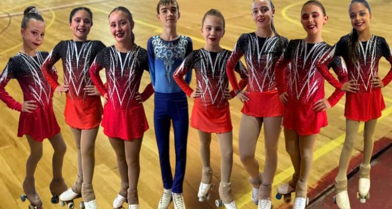 Destacada actuación de la delegación riverense de Patín Artístico en General Pico Destacada actuación de la delegación riverense de Patín Artístico en General Pico
