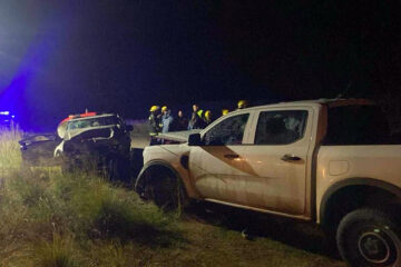 Choque frontal en Ruta 14, entre Maza y Quenumá: dos personas heridas