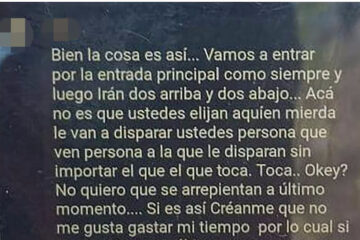 Alumnos de una escuela de Escobar planificaban una masacre: «Persona que ven, le disparan» Alumnos de una escuela de Escobar planificaban una masacre: «Persona que ven, le disparan»