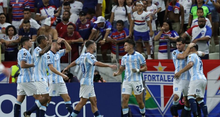 Racing arrancó la Libertadores goleando a Fortaleza en Brasil Racing arrancó la Libertadores goleando a Fortaleza en Brasil