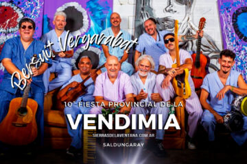 Llega la 10° Fiesta de la Vendimia en Saldungaray con la Bersuit Vergarabat