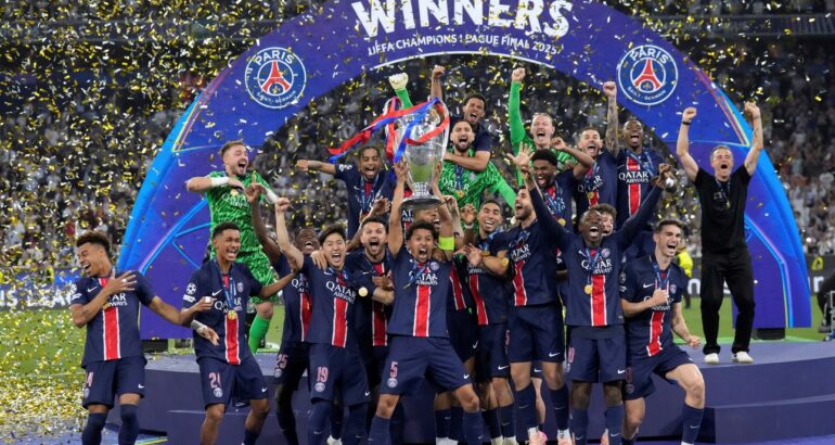 PSG bailó al Inter y se consagró campeón de la Champions PSG bailó al Inter y se consagró campeón de la Champions