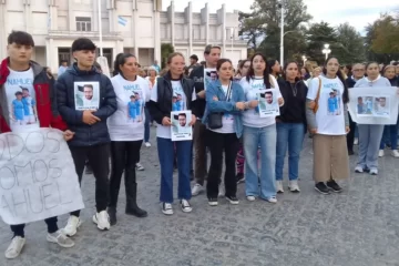 Vecinos de Pringles se movilizaron por la muerte de Nahuel Snidero