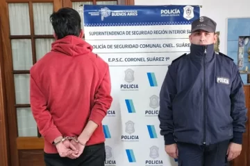 Tres detenidos por distintos hechos de violencia de género en Coronel Suárez