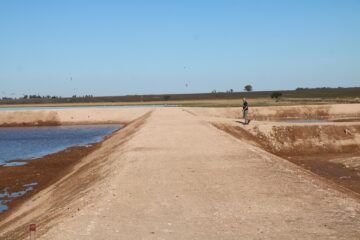 Avanza en Rivera la obra de red cloacal y planta de tratamiento