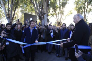 UTEDYC inauguró el complejo “Tamarisco” y Carhué fortalece su perfil turístico