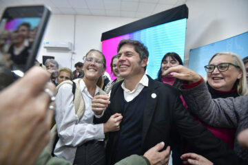 Kicillof inauguró un gasoducto que potencia la red de gas natural en Daireaux