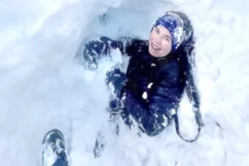Avalancha en Ushuaia y rescate de una pareja que quedó atrapada en la nieve