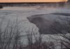 Impacto invernal: la ola polar congeló el río Colorado en La Pampa