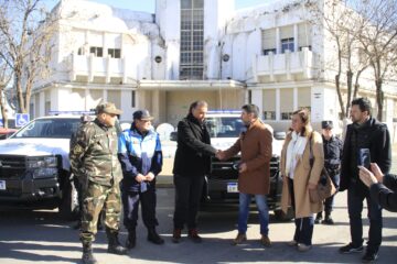 Adolfo Alsina refuerza su seguridad con dos nuevos móviles policiales