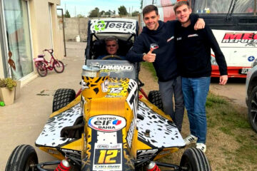 Sebastián Todino sale a pista: “Nos encantó el Midget desde el día que Juani debutó”