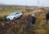 Un auto se despistó camino a Carhué: no hubo heridos