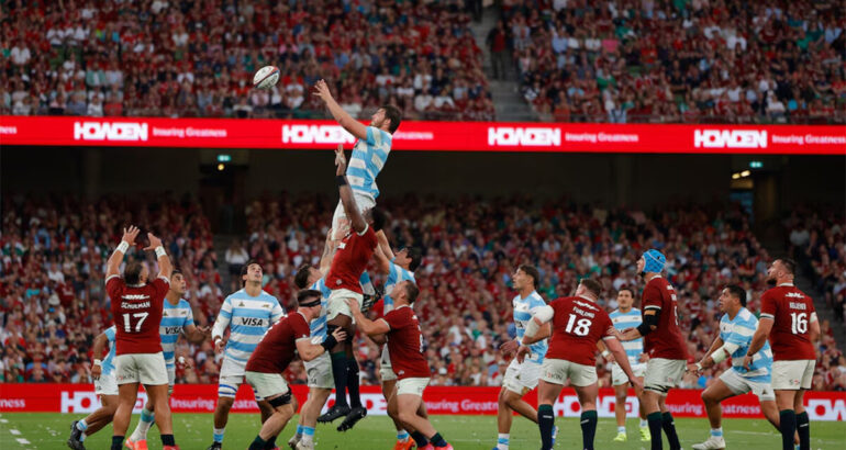 Histórico triunfo de Los Pumas ante los British & Irish Lions Histórico triunfo de Los Pumas ante los British & Irish Lions