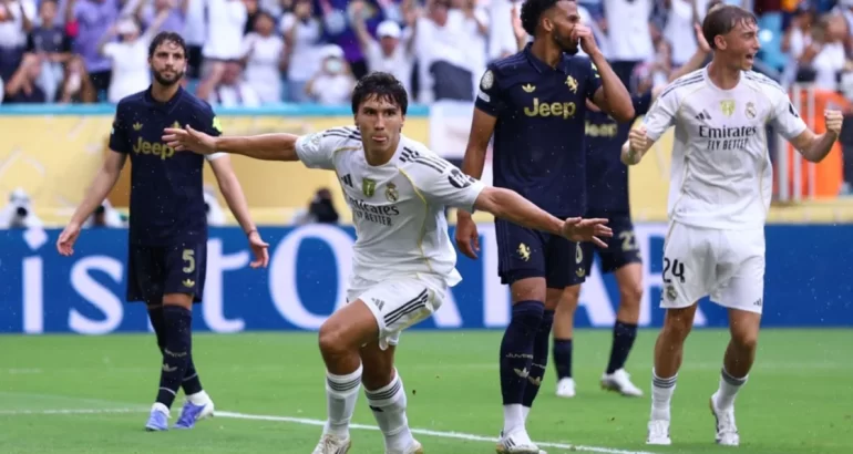 Real Madrid le ganó a Juventus 1 a 0 y avanzó a cuartos de final del Mundial de Clubes Real Madrid le ganó a Juventus 1 a 0 y avanzó a cuartos de final del Mundial de Clubes