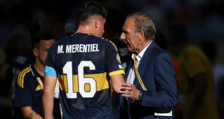 Boca: Merentiel se arregló con Russo y volverá a ser titular ante Racing Boca: Merentiel se arregló con Russo y volverá a ser titular ante Racing