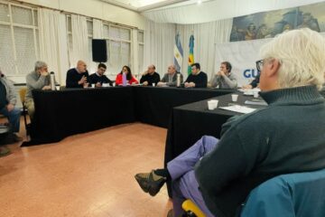 Andres participó de la 2ª reunión del Comité de Cuencas del Río Salado