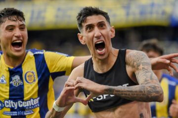 Di María volvió con gol, pero Central lo dejó escapar en el final