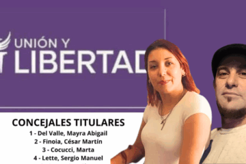 Unión y Libertad presentó su lista en Adolfo Alsina encabezada por Mayra Del Valle