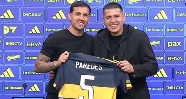 Leandro Paredes volvió a Boca: «Es uno de los días más importantes de mi vida» Leandro Paredes volvió a Boca: «Es uno de los días más importantes de mi vida»