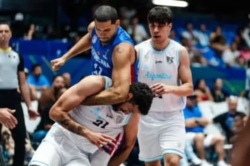 Escandaloso final en la derrota de Argentina ante República Dominicana por la AmeriCup